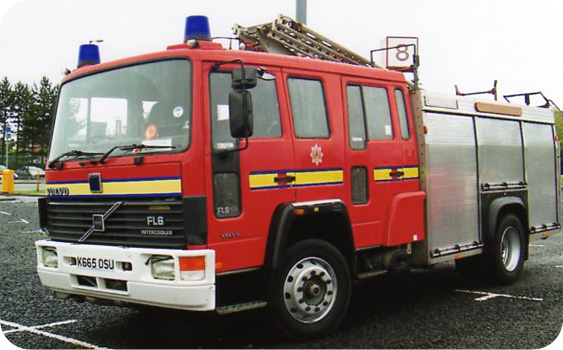 Volvo FL6-18 Water Tender Ladder
