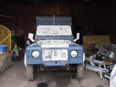 Pre Paint Prep and Masking Off