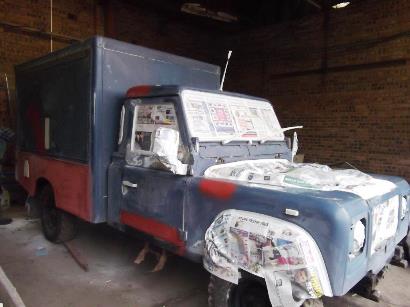 Pre Paint Prep and Masking Off