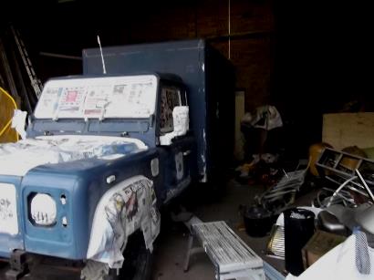 Pre Paint Prep and Masking Off