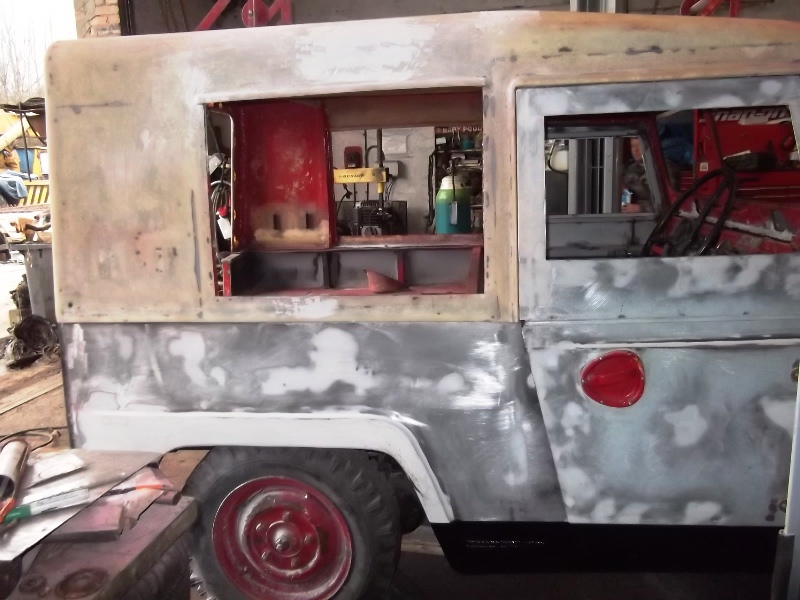 Bodywork pre paint prep work