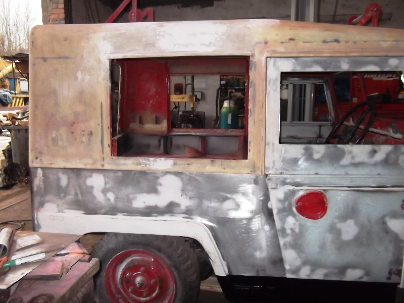 Bodywork pre paint prep work