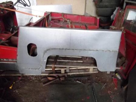 Body Side Panel Fabricated and Fitted Body Side Panel Fabricated and Fitted