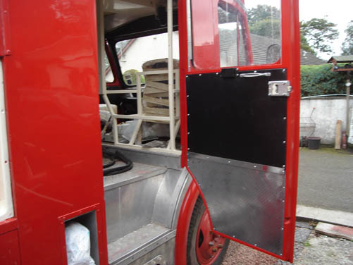 Painting Underway - Internal and External Dennis Mk.2 F46A Scoosher