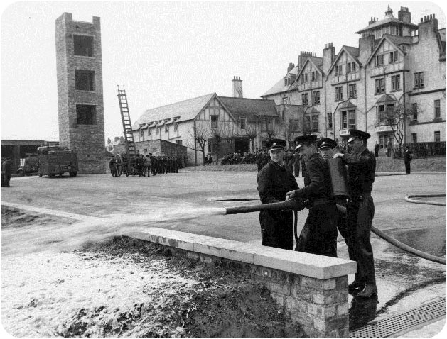 SFRS Gullane Training School Demonstration Drills 