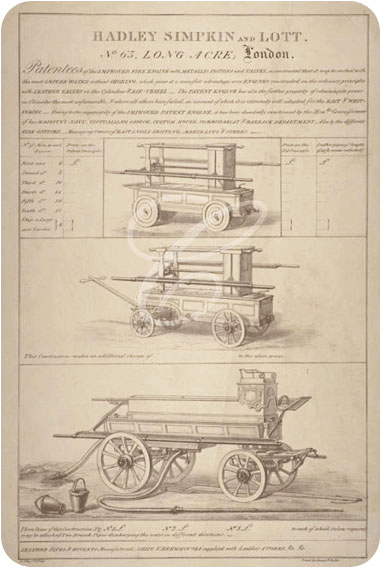 Hadley Simpkin & Lott Manual Fire Pump