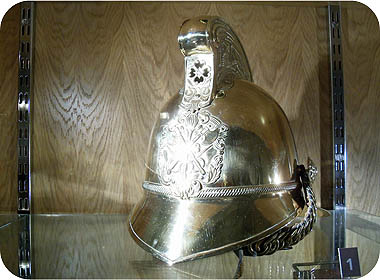Salvage Corps Superintendents Brass Helmet