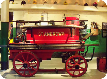St Andrews Manual fire Pump