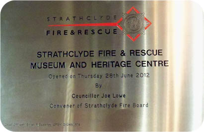 The Commerative Opening Day Plaque