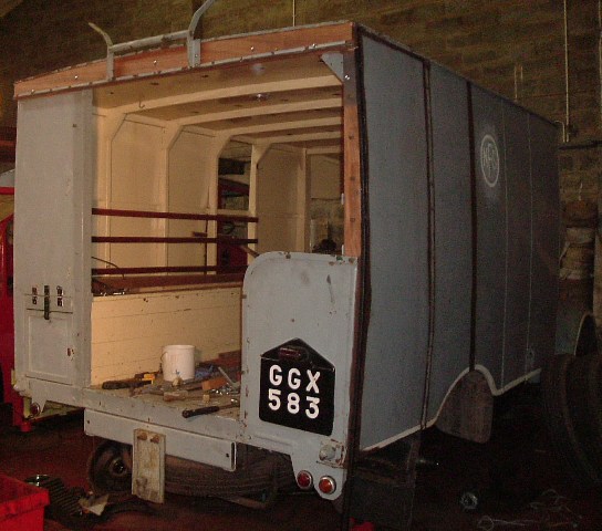 Offside Rear Panel and Support Repairs