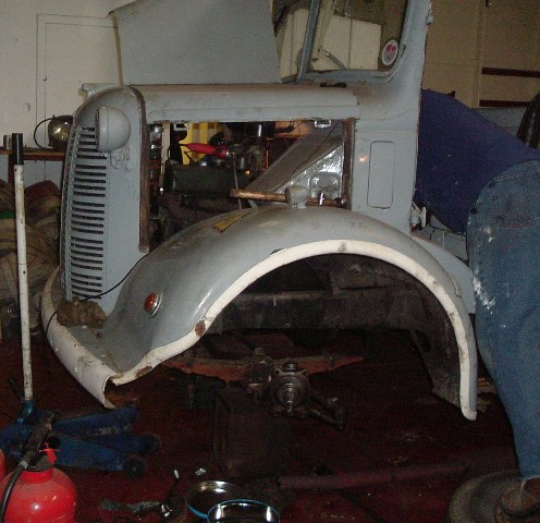 Front Brake Reassembly and Engine Work Commenced