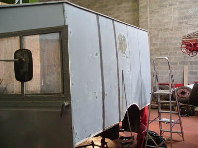 Nearside Panel Refitted