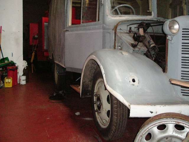 Brake Work Completed - Now Fuly Mobile - Wheel Rims Shotblasted and Primed