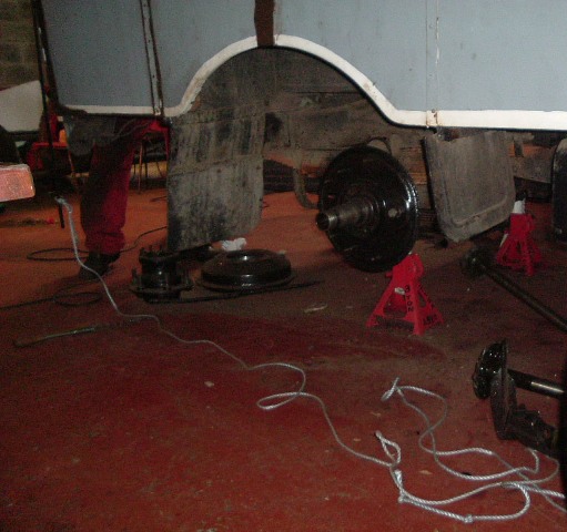 Commenced Reassembly of Rear Brakes