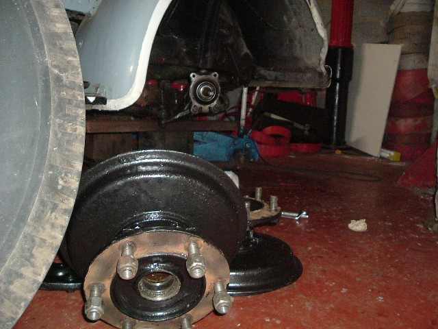 Front Brakes Reassembly Started