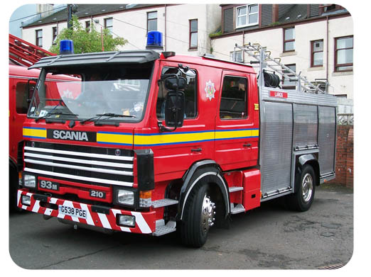 Scania Water Tender Ladder